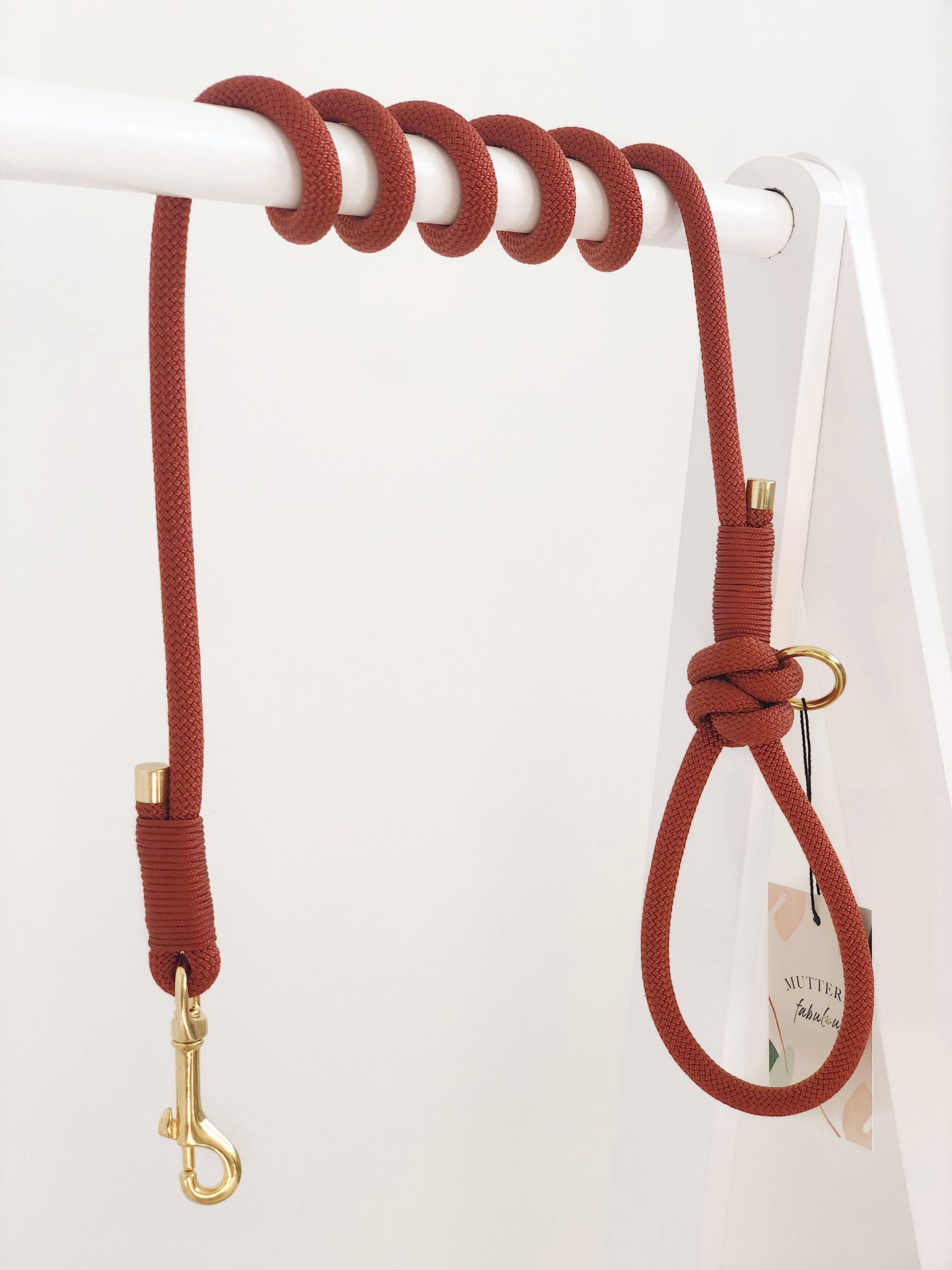 Rope Lead | Burnt Orange