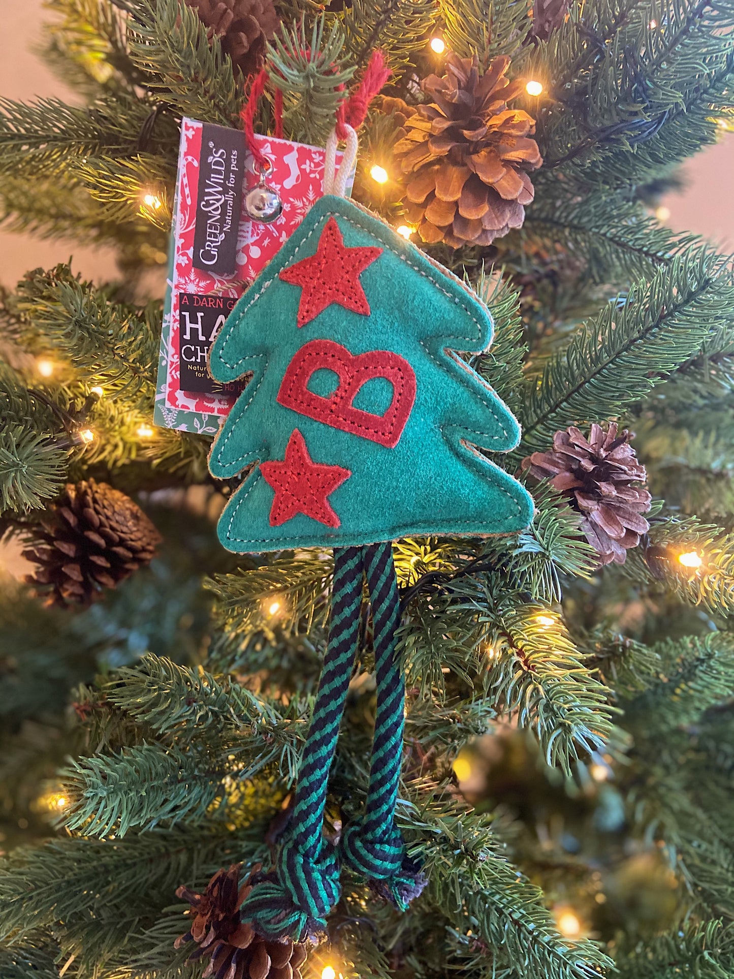 Bruce the Spruce | Green & Wilds Eco Dog Toy