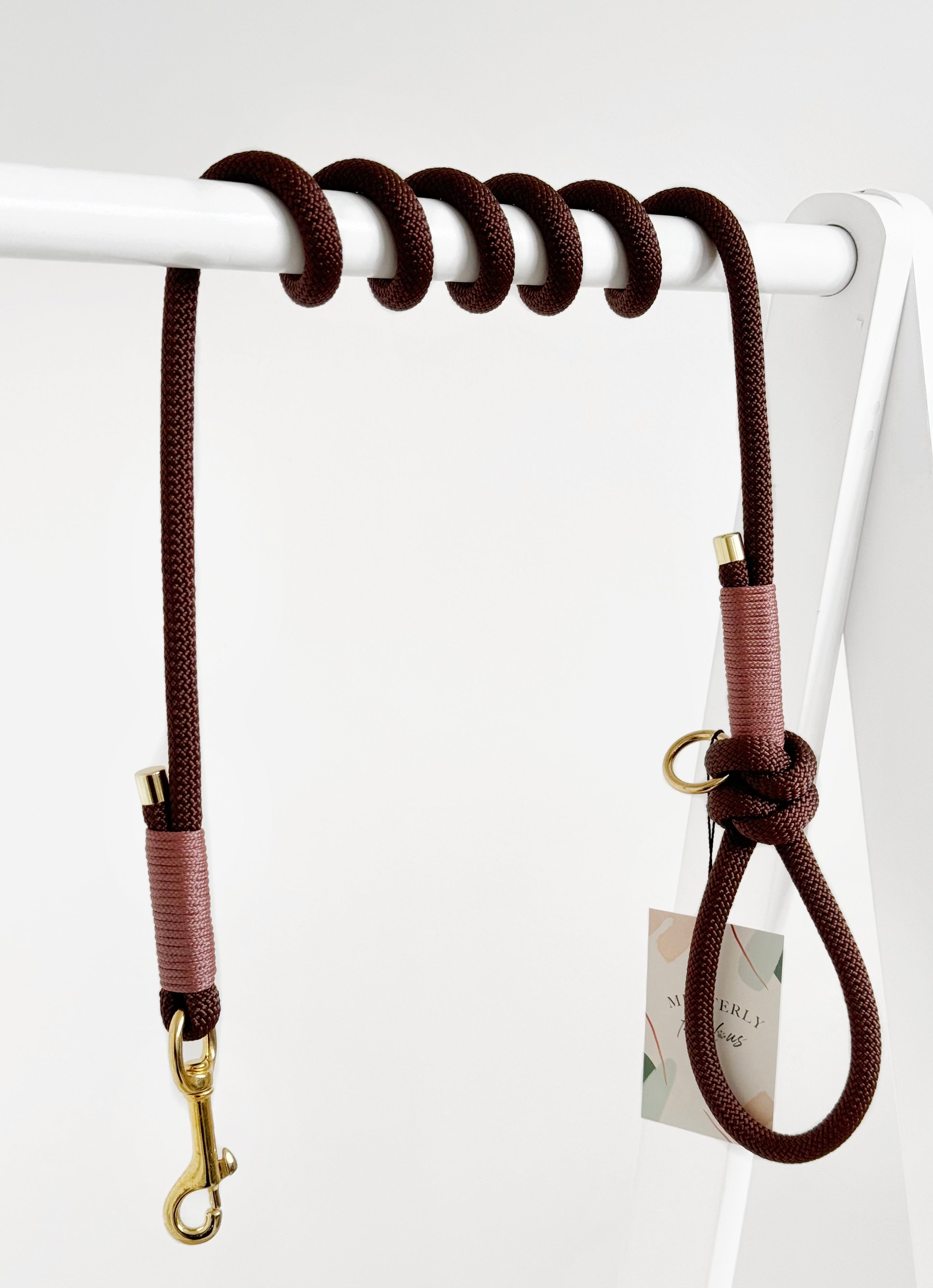 Open Rope Lead Rope Lead | Rosewood – Mutterly Fabulous