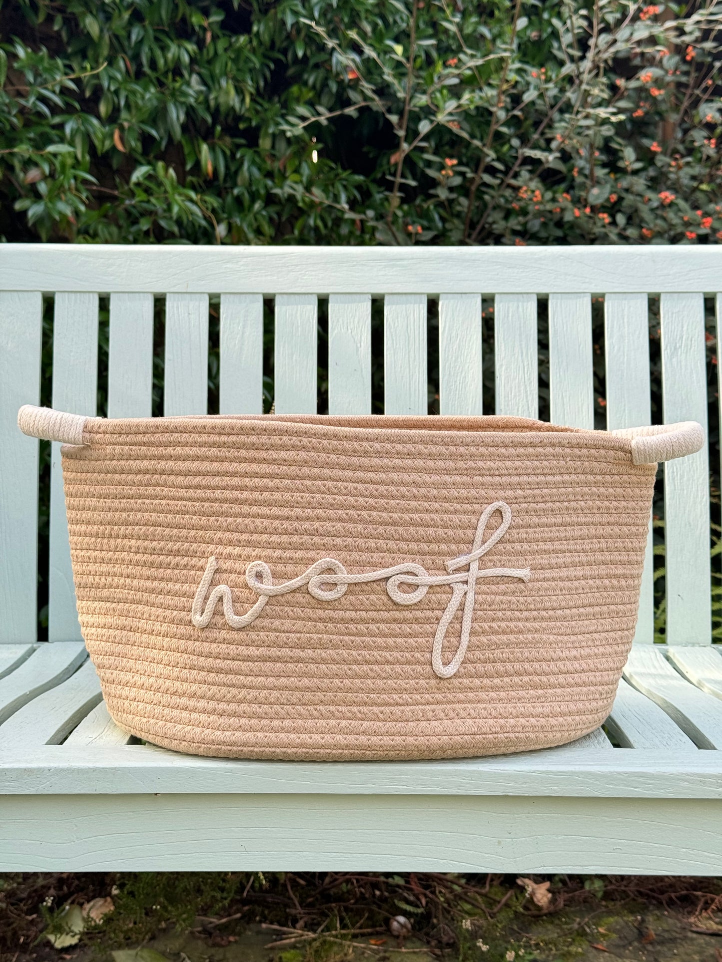 Dog Toy Basket | Natural