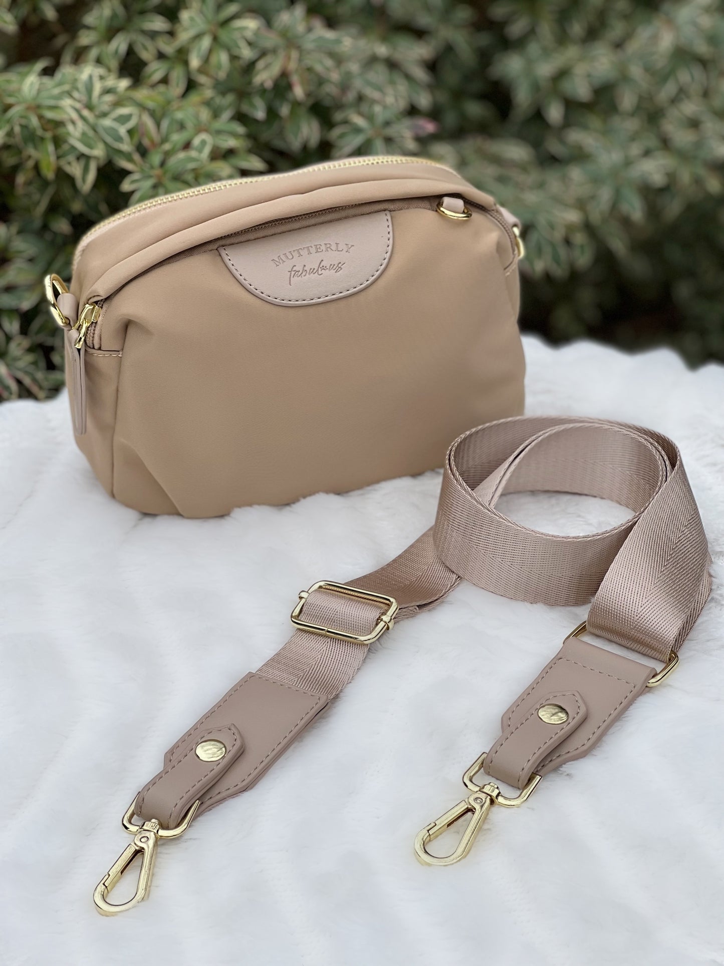 Dog Walking Bag | Beige