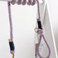 Cotton Rope Lead | Lilac