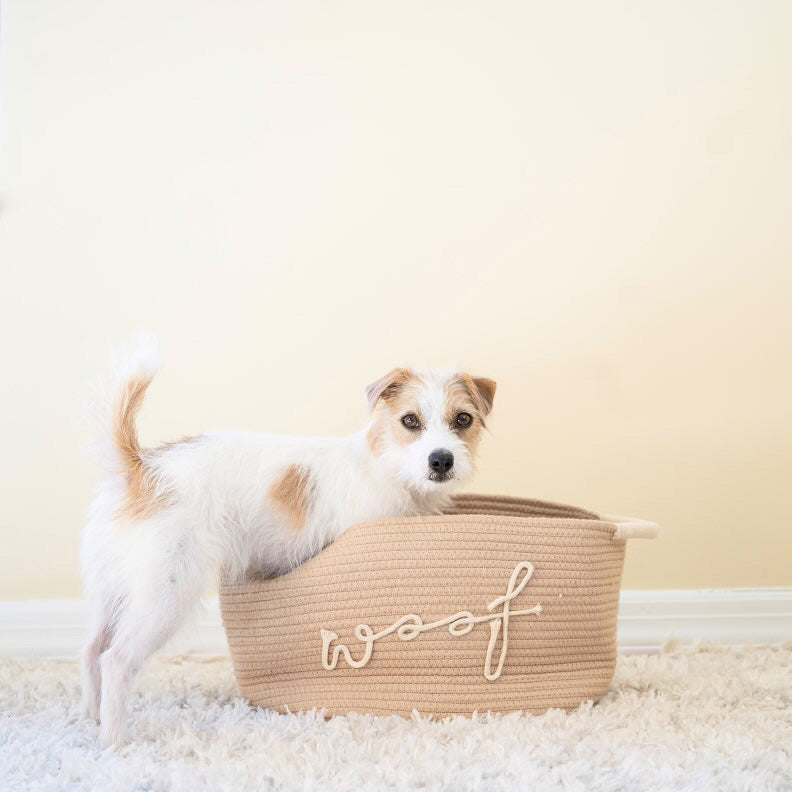 Dog Toy Basket | Natural